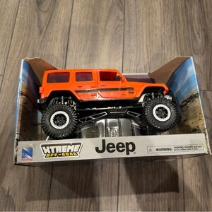 Jeep Xtreme Off-Road Bright Orange Toy Vehicle